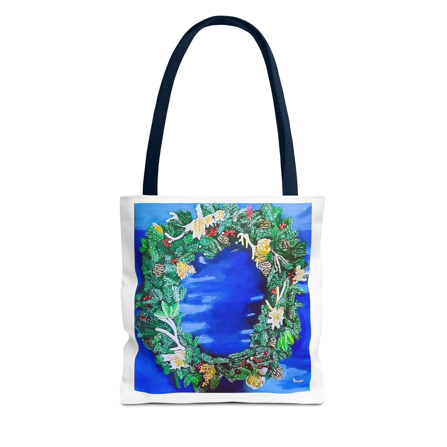 Christmas Wreath Tote Bag