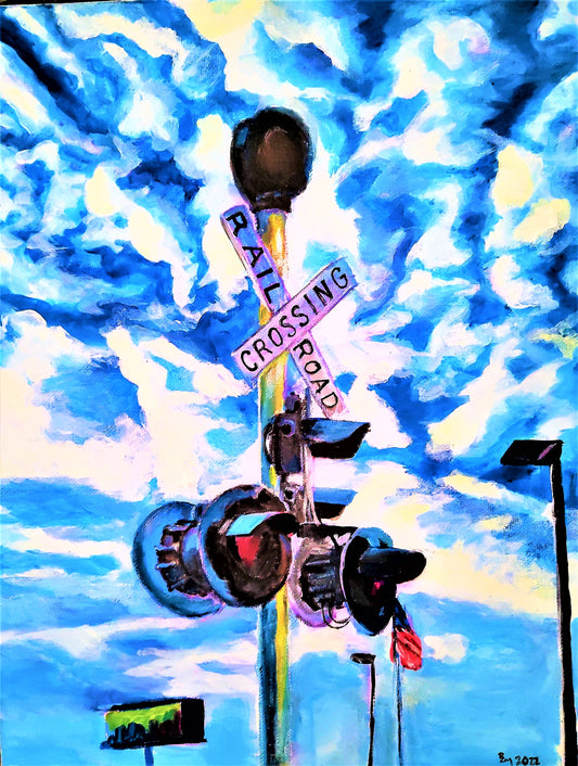 Fine art print - Railroad Crossing